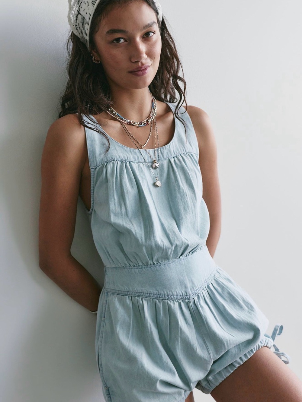 We The Free Vintage Heirloom Romper- Worn Once!